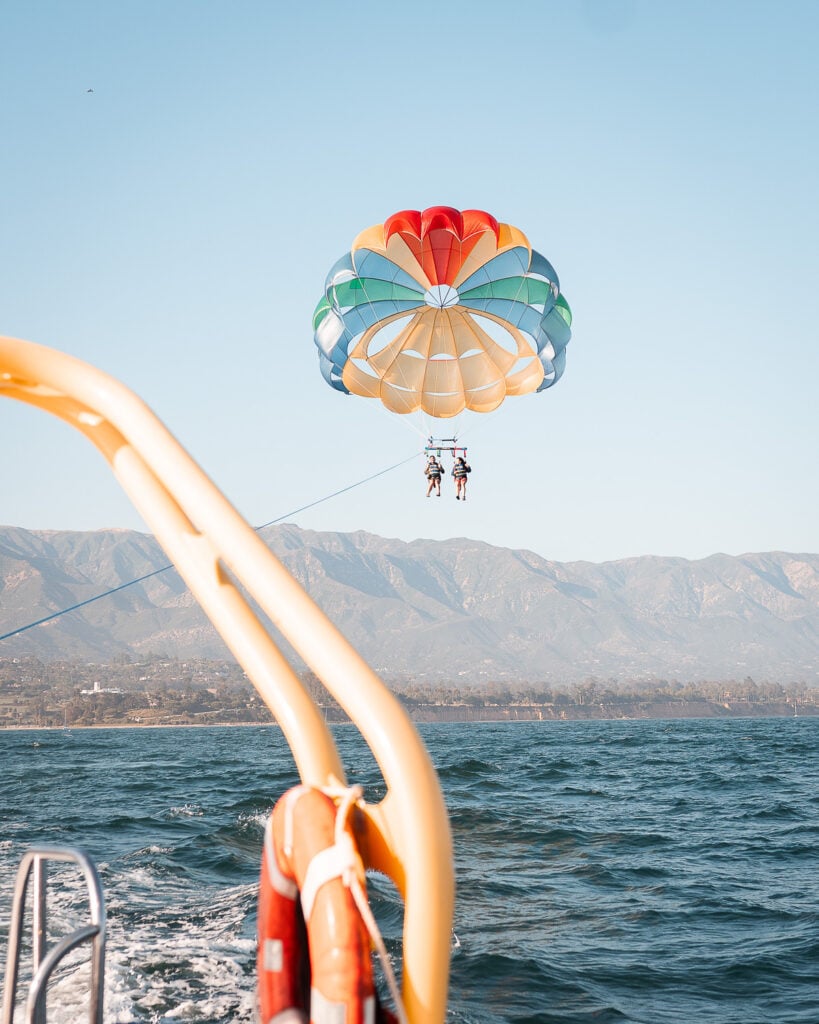 Santa Barbara Parasail by Abdon Mora Santa Barbara Photographer